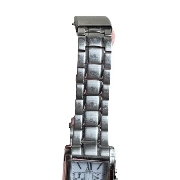 CITIZEN ECO-DRIVE Stainless Steel Water Resistant H501-S047731 SAPPHIRE WATCH